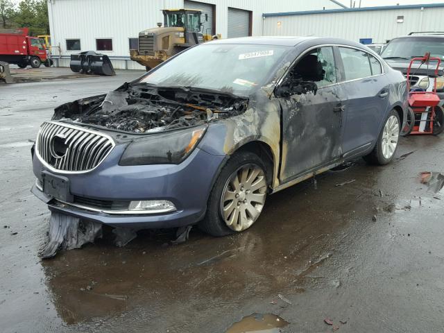 1G4GC5G31FF169528 - 2015 BUICK LACROSSE BLUE photo 2