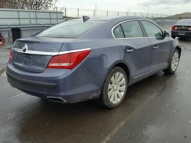 1G4GC5G31FF169528 - 2015 BUICK LACROSSE BLUE photo 4