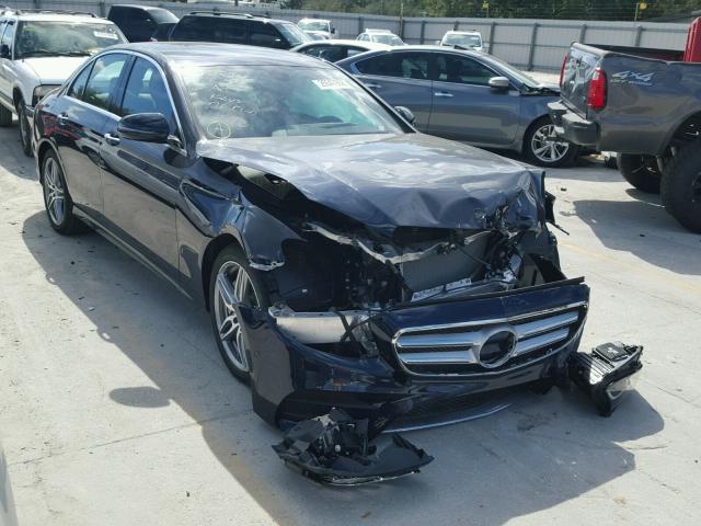 WDDZF4JB7JA336176 - 2018 MERCEDES-BENZ E 300 BLUE photo 1