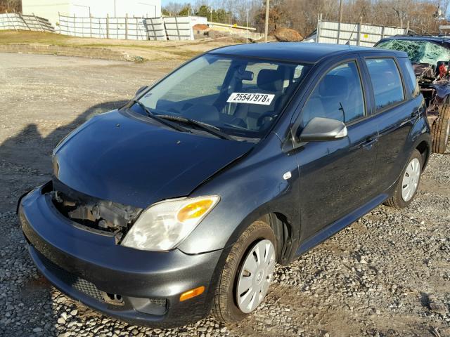 JTKKT624760140020 - 2006 TOYOTA SCION XA BLUE photo 2