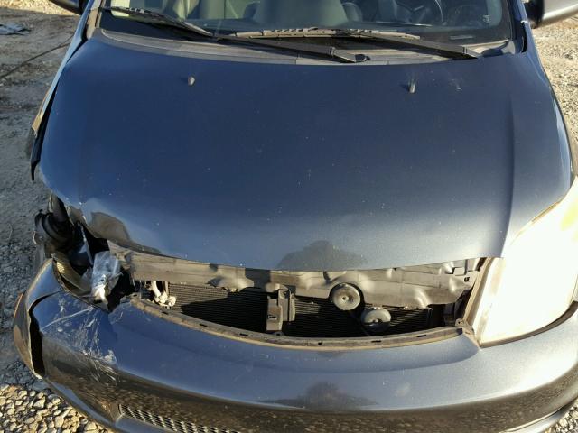 JTKKT624760140020 - 2006 TOYOTA SCION XA BLUE photo 7