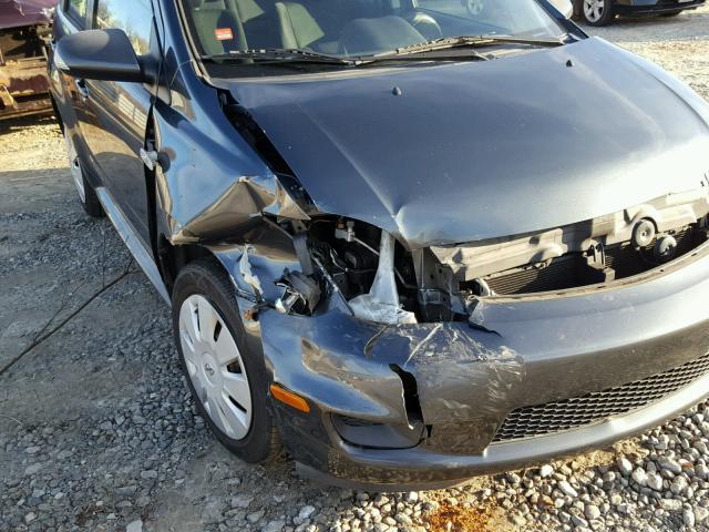 JTKKT624760140020 - 2006 TOYOTA SCION XA BLUE photo 9