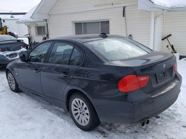 WBAPH77589NM28963 - 2009 BMW 328 I BLACK photo 3