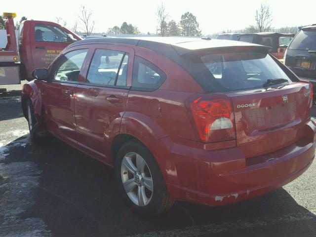 1C3CDWDA1CD537291 - 2012 DODGE CALIBER SX RED photo 3