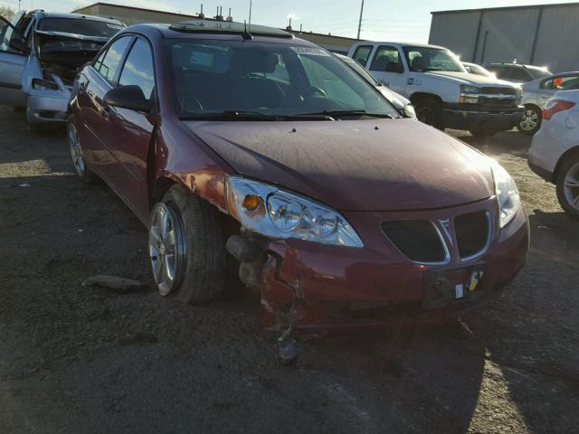 1G2ZH528654123161 - 2005 PONTIAC G6 GT MAROON photo 1