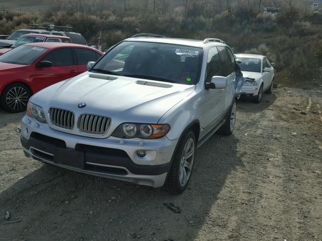 5UXFA93534LE81239 - 2004 BMW X5 4.8IS SILVER photo 2