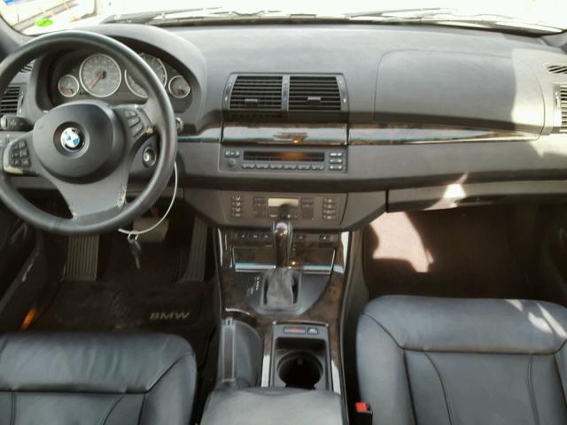 5UXFA93534LE81239 - 2004 BMW X5 4.8IS SILVER photo 9