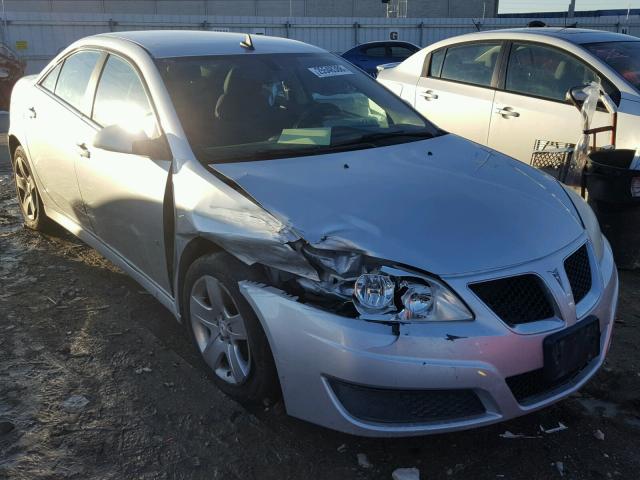 1G2ZJ57B894273478 - 2009 PONTIAC G6 SILVER photo 1