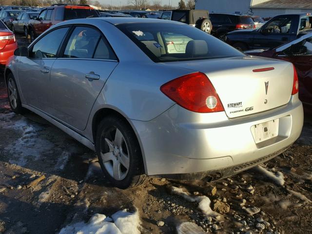 1G2ZJ57B894273478 - 2009 PONTIAC G6 SILVER photo 3