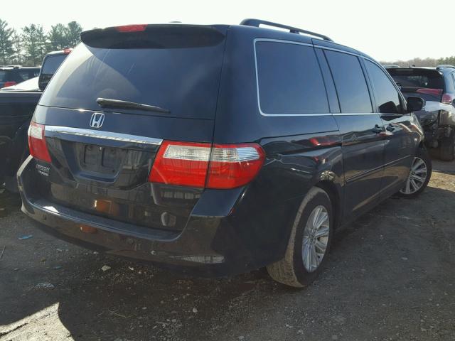 5FNRL38846B128097 - 2006 HONDA ODYSSEY TO BLACK photo 4