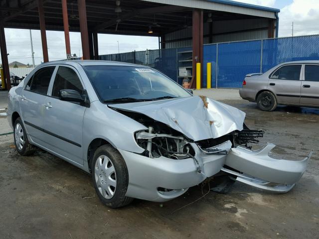 1NXBR32E97Z822223 - 2007 TOYOTA COROLLA CE SILVER photo 1