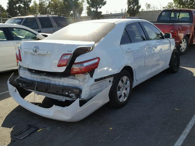 4T1BE46K07U651086 - 2007 TOYOTA CAMRY NEW WHITE photo 4