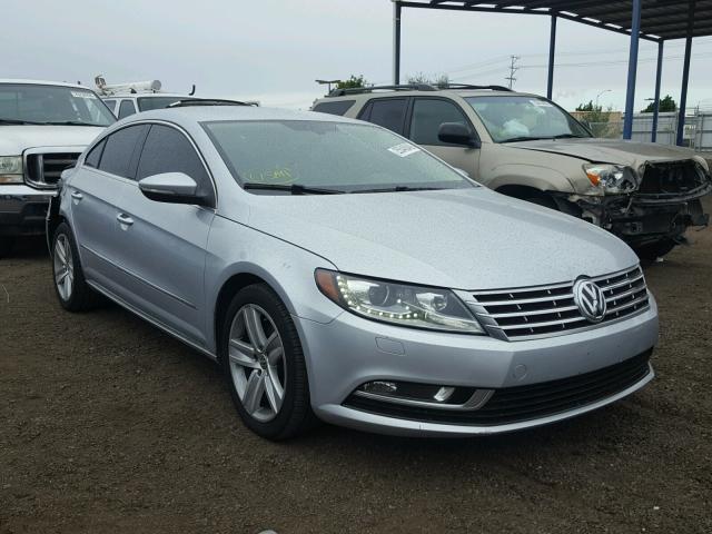 WVWBP7AN5DE535227 - 2013 VOLKSWAGEN CC SPORT SILVER photo 1