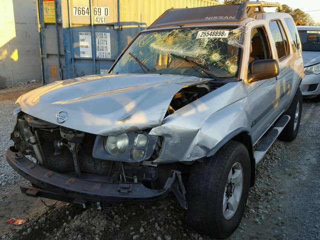 5N1ED28T44C633931 - 2004 NISSAN XTERRA XE SILVER photo 9