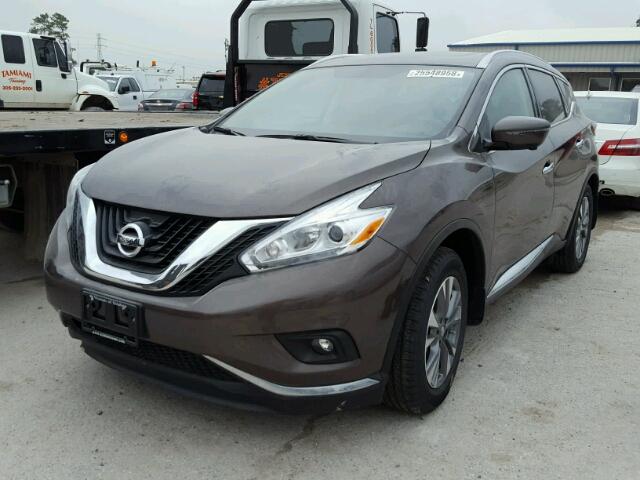 5N1AZ2MG7HN111734 - 2017 NISSAN MURANO S GRAY photo 2