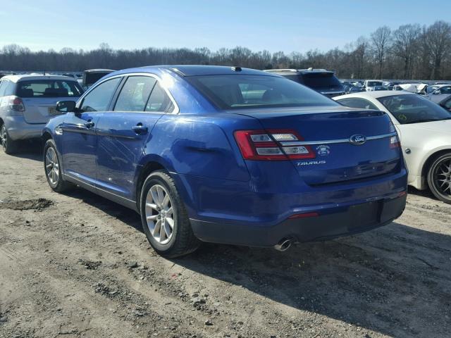 1FAHP2D85DG111270 - 2013 FORD TAURUS SE BLUE photo 3