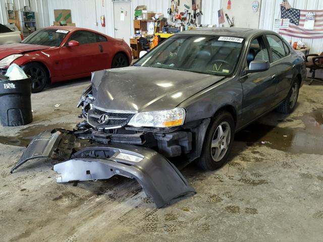 19UUA56623A063348 - 2003 ACURA 3.2TL CHARCOAL photo 2