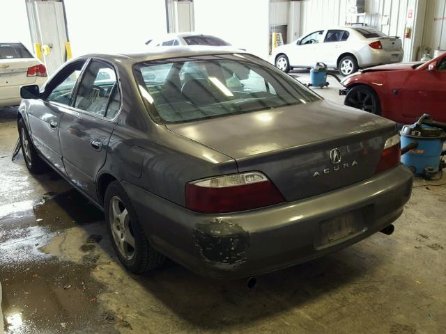 19UUA56623A063348 - 2003 ACURA 3.2TL CHARCOAL photo 3