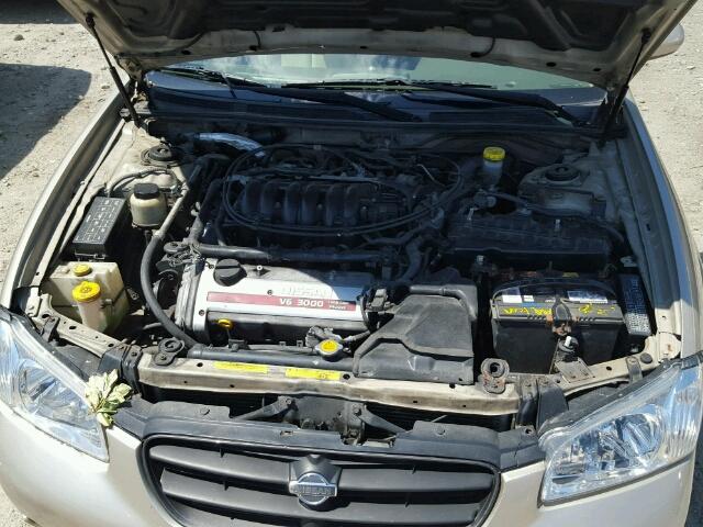 JN1CA31D7YT750764 - 2000 NISSAN MAXIMA GLE GOLD photo 7