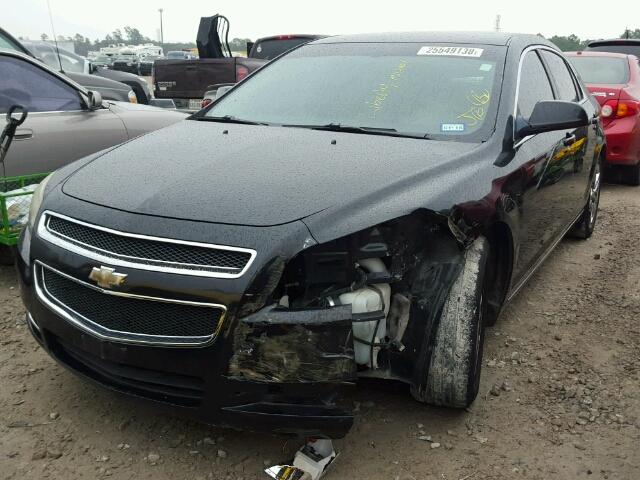 1G1ZC5E08AF200264 - 2010 CHEVROLET MALIBU 1LT 黑色 照片 2
