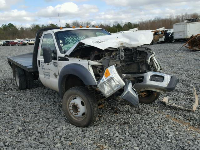 1FDUF4GTXCEB69548 - 2012 FORD F450 SUPER WHITE photo 1