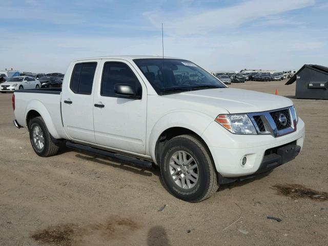 1N6AD0FRXEN750513 - 2014 NISSAN FRONTIER S WHITE photo 1