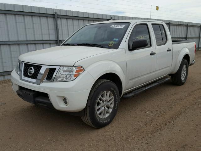 1N6AD0FRXEN750513 - 2014 NISSAN FRONTIER S WHITE photo 2