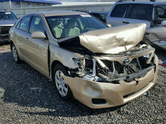 4T1BF3EK6BU692677 - 2011 TOYOTA CAMRY BASE GOLD photo 1