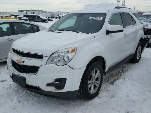 2CNALDEWXA6236191 - 2010 CHEVROLET EQUINOX LT WHITE photo 2