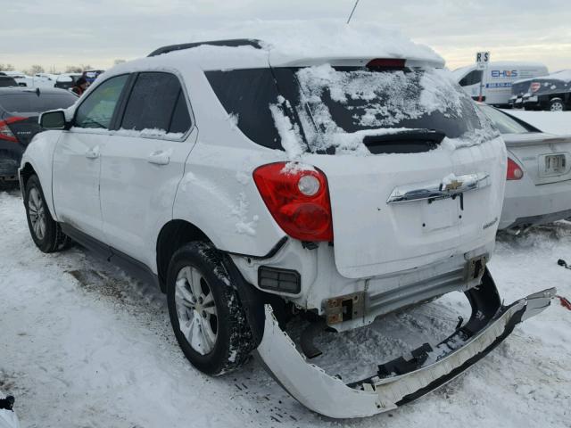 2CNALDEWXA6236191 - 2010 CHEVROLET EQUINOX LT WHITE photo 3