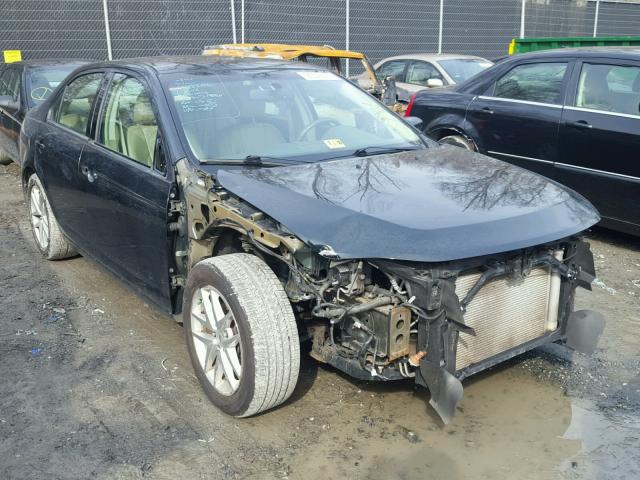 3FAHP0JA7AR267519 - 2010 FORD FUSION SEL BLACK photo 1