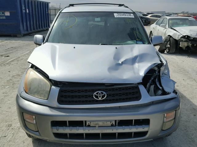 JTEGH20V210026773 - 2001 TOYOTA RAV4 SILVER photo 9