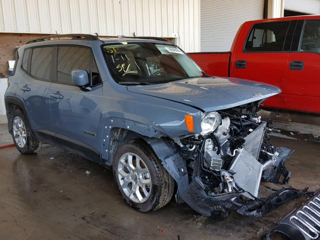 ZACCJABB7HPG33986 - 2017 JEEP RENEGADE L BLUE photo 1