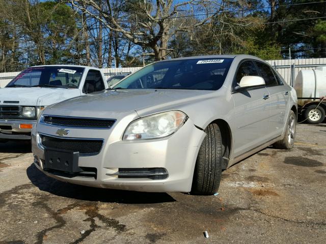 1G1ZC5EU9CF171556 - 2012 CHEVROLET MALIBU 1LT GOLD photo 2