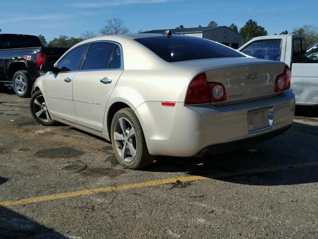 1G1ZC5EU9CF171556 - 2012 CHEVROLET MALIBU 1LT 金色 照片 3