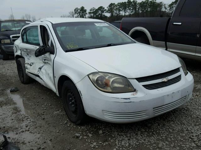 1G1AK58F587198283 - 2008 CHEVROLET COBALT LS WHITE photo 1