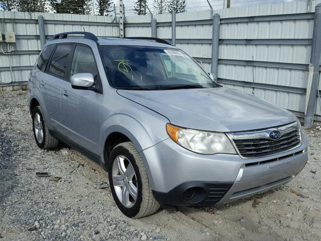 JF2SH63669H759255 - 2009 SUBARU FORESTER 2 SILVER photo 1