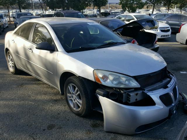 1G2ZG528054170060 - 2005 PONTIAC G6 GRAY photo 1