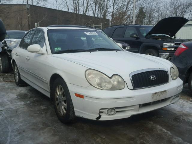 KMHWF35H92A645408 - 2002 HYUNDAI SONATA GLS WHITE photo 1