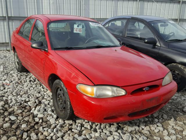 3FAFP13P6YR259016 - 2000 FORD ESCORT RED photo 1