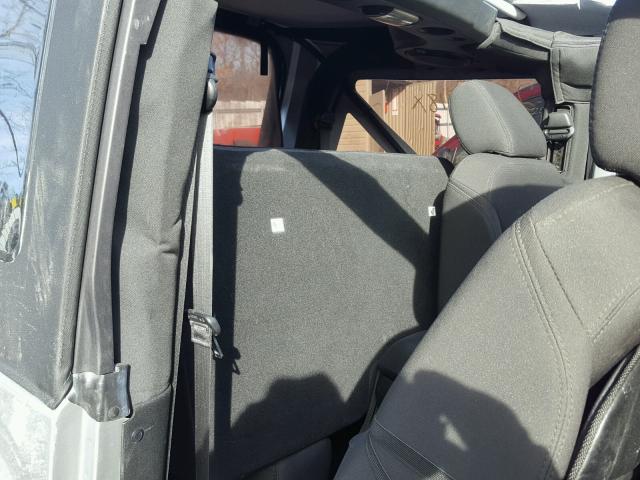 1C4AJWAG5EL252249 - 2014 JEEP WRANGLER S GRAY photo 6