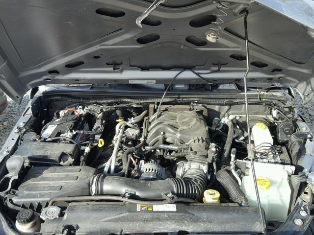 1C4AJWAG5EL252249 - 2014 JEEP WRANGLER S GRAY photo 7