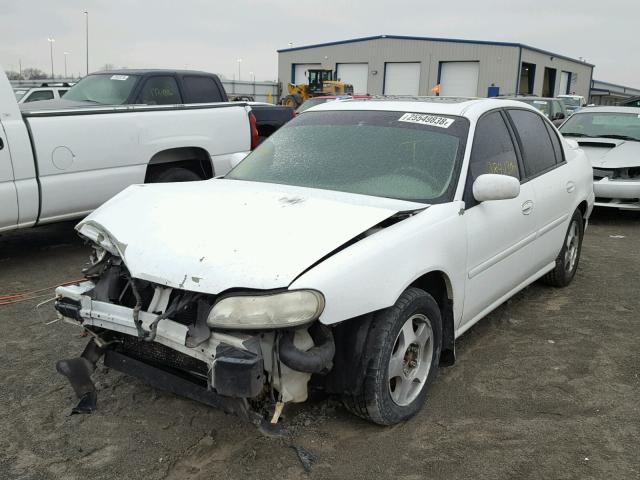 1G1NE52JX2M709730 - 2002 CHEVROLET MALIBU LS WHITE photo 2