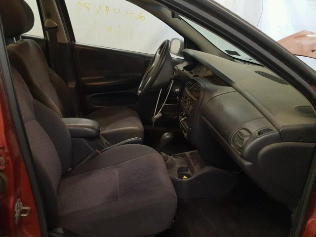 1P3ES46C91D153012 - 2001 PLYMOUTH NEON BASE 橙色 照片 5