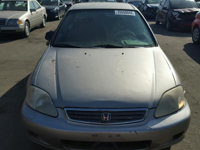 2HGEJ6570YH587241 - 2000 HONDA CIVIC LX GOLD photo 9