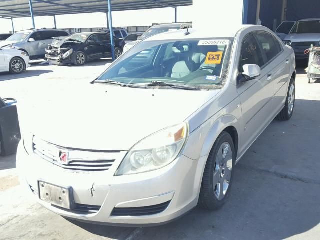 1G8ZS57N87F226031 - 2007 SATURN AURA XE SILVER photo 2