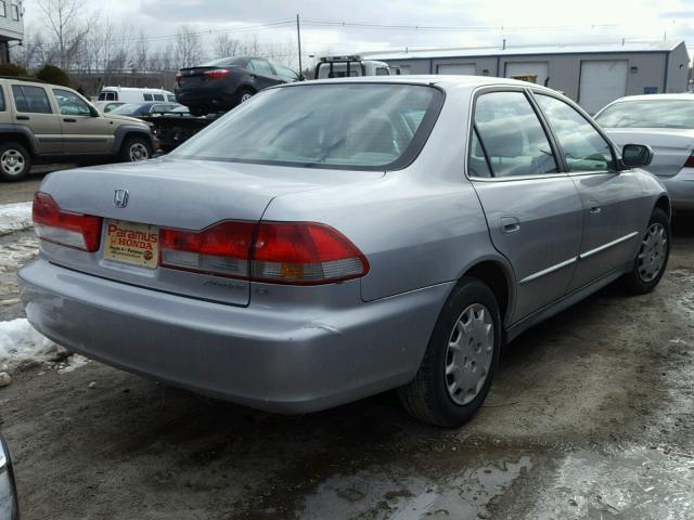 3HGCG66522G705512 - 2002 HONDA ACCORD LX GRAY photo 4