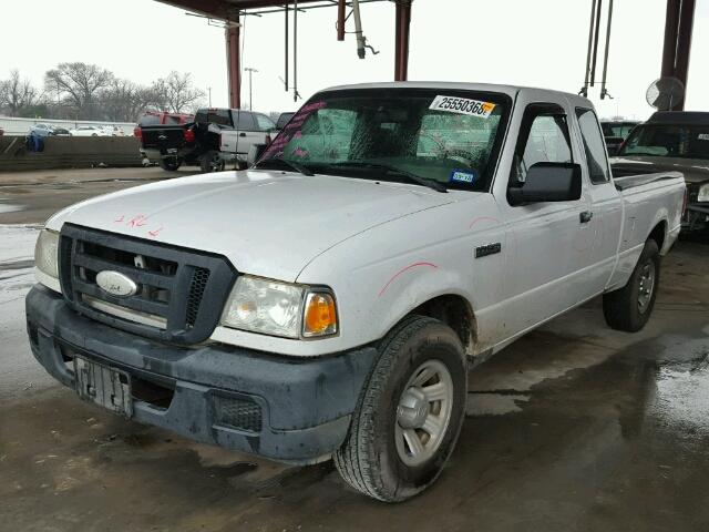 1FTYR14U37PA74722 - 2007 FORD RANGER SUP WHITE photo 2