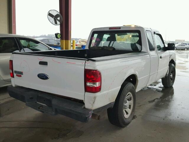 1FTYR14U37PA74722 - 2007 FORD RANGER SUP WHITE photo 4