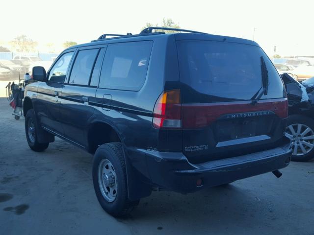 JA4LS21G1WP044663 - 1998 MITSUBISHI MONTERO SP BLACK photo 3